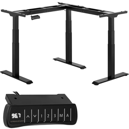 FROMMSTARCK Corner desk frame with electric height adjustment 58-123 cm RIGHT ANGLE