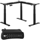 FROMMSTARCK Corner desk frame with electric height adjustment 58-123 cm RIGHT ANGLE