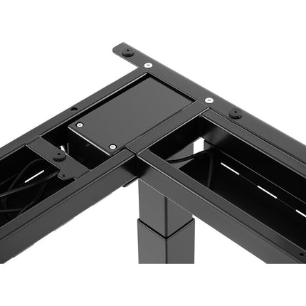 FROMMSTARCK Frame corner desk with electric height adjustment 60-125 cm A corner straight – image 4