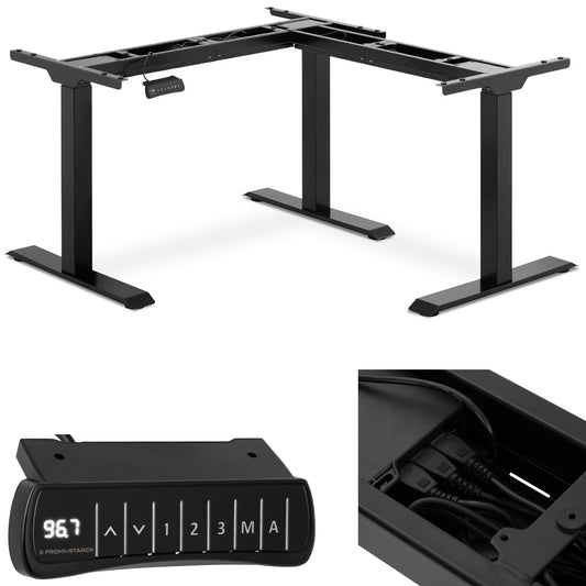 FROMMSTARCK Frame corner desk with electric height adjustment 69-118 cm PROSTAY