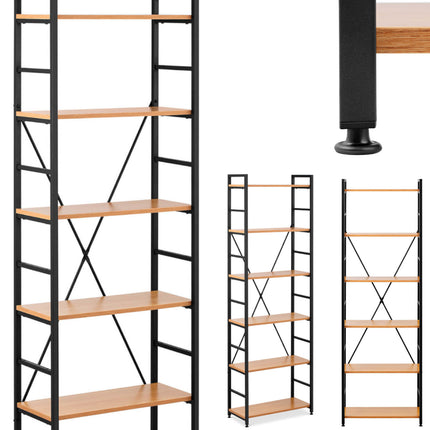 FROMMSTARCK Book rack loft decoration industrial max. 150 kg 6 POTUS
