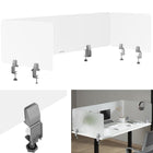 FROMMSTARCK Wall partition desk panel three-sided 3 pieces.