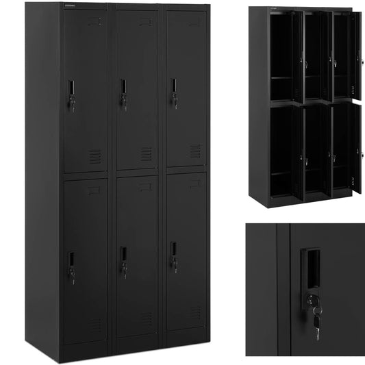 FROMMSTARCK Cable closet metal social locker - 6 boxes