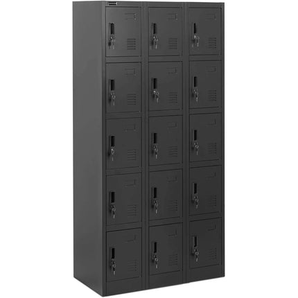 FROMMSTARCK Safe deposit box, metal social locker - 15 boxes – image 2