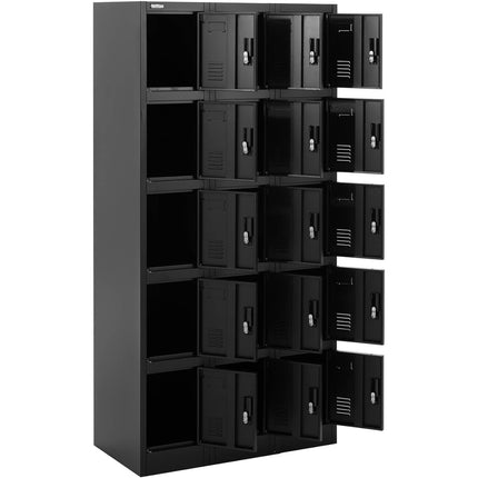 FROMMSTARCK Safe deposit box, metal social locker - 15 boxes – image 5