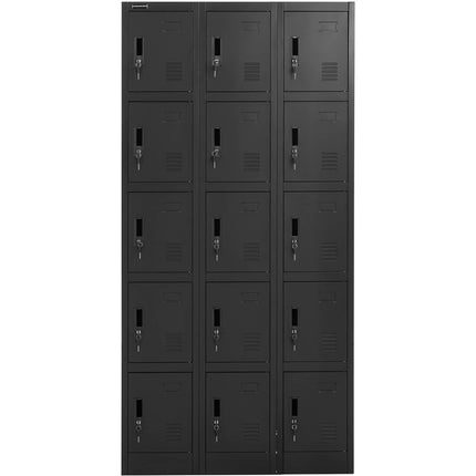 FROMMSTARCK Safe deposit box, metal social locker - 15 boxes – image 6