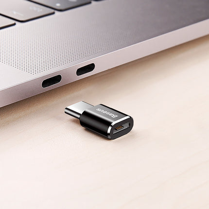 BASEUS Mini micro USB to USB-C adapter - black – image 10