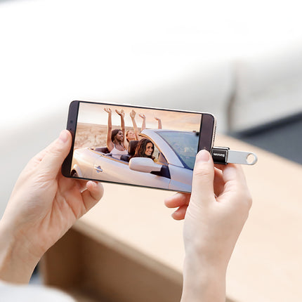 BASEUS Mini micro USB to USB-C adapter - black – image 11