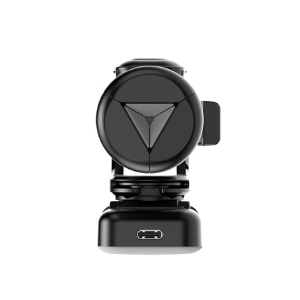 HURTEL Telescopic selfie stick with remote control + LED light, tripod stand for phone 0.71 m - black – image 19