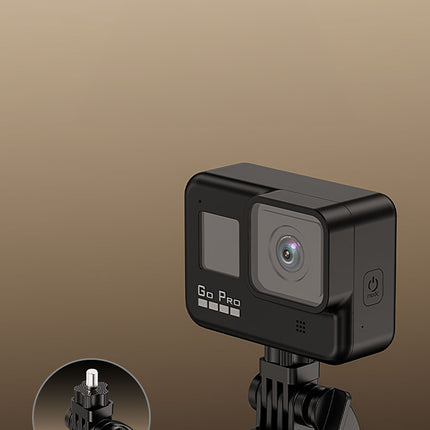 HURTEL Telescopic selfie stick with remote control, phone tripod, 1.75 m, aluminum - black – image 9
