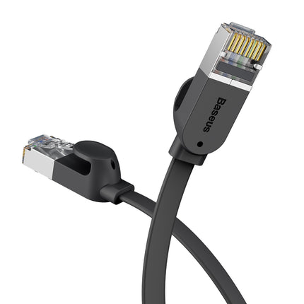 BASEUS RJ45 flat High Speed ​​Ethernet CAT6 network cable 1m - black – image 3