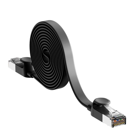 BASEUS RJ45 flat High Speed ​​Ethernet CAT6 network cable 1m - black – image 4