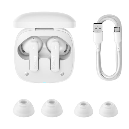 BASEUS Bowie E19 TWS in-ear USB-C wireless headphones - white – image 7