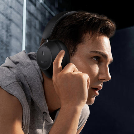 BASEUS Bass 30 Max Bluetooth 5.3 wireless on-ear headphones - black – image 11