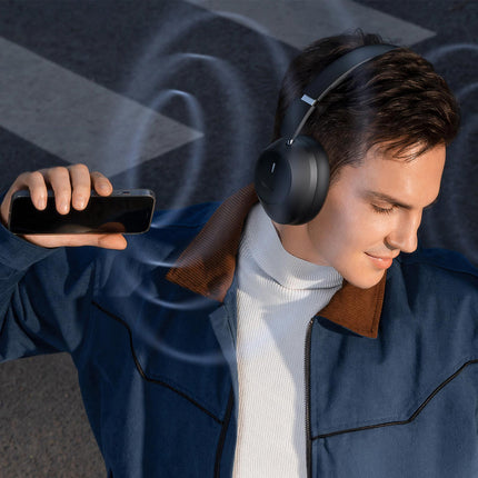 BASEUS Bass 30 Max Bluetooth 5.3 wireless on-ear headphones - black – image 9