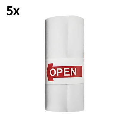 HURTEL Paper rolls for thermal printer with camera HURC10 57mmx5m SET of 5 pcs. - white – image 2