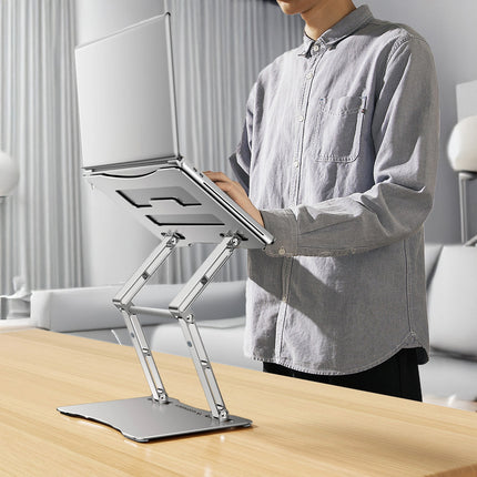 WOZINSKY SET Aluminum laptop stand + smartphone stand - silver – image 10