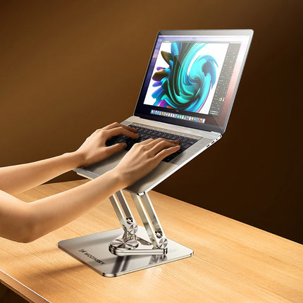 WOZINSKY SET Aluminum laptop stand + smartphone stand - silver – image 21