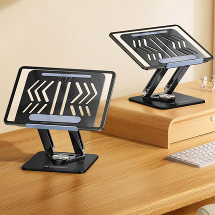 WOZINSKY SET Aluminum laptop stand + smartphone stand - black – image 18