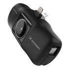 WOZINSKY Mini powerbank 5000mAh 15W iPhone Lightning and Apple Watch charger - black