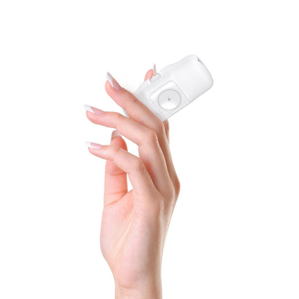 WOZINSKY Mini powerbank 5000mAh 15W iPhone Lightning and Apple Watch charger - white – image 6