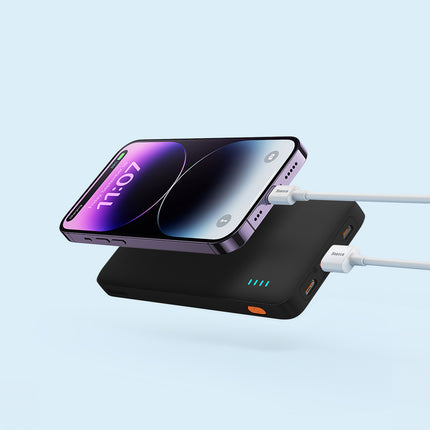 BASEUS Airpow 20W 10000mAh powerbank with USB-A - USB-C cable 30cm - black – image 11