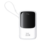 BASEUS Power bank 10000mAh Qpow Pro+ 22.5W USB-C - white
