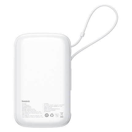 BASEUS Power bank 10000mAh Qpow Pro+ 22.5W USB-C - white – image 3