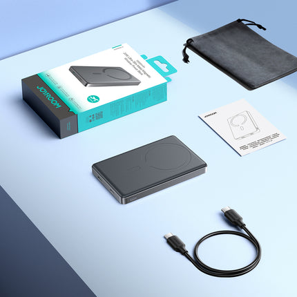 JOYROOM Powerbank Pro 10000mAh ultra-thin magnetic PD 20W USB-C Lightning - gray – image 9