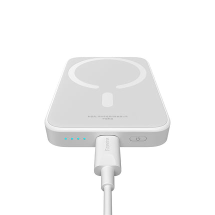 BASEUS Powerbank 6000mAh Magnetic Mini Air 20W with USB-C cable - white – image 8