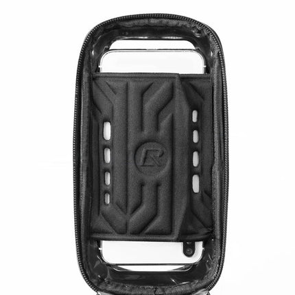 ROCKBROS Armored bicycle bag for a frame with a pocket for a phone and navigation, 1.7l - black – image 5