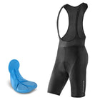ROCKBROS Short bib shorts with XL insert - black