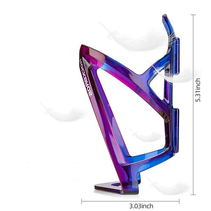 ROCKBROS Bicycle bottle holder - blue and purple – image 3