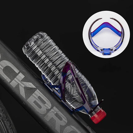 ROCKBROS Bicycle bottle holder - blue and purple – image 4