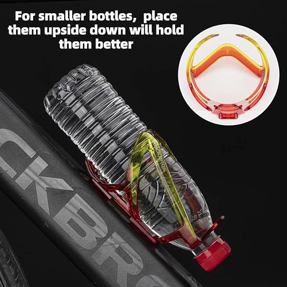 ROCKBROS Bicycle bottle holder - red and yellow – image 4