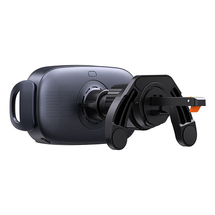 BASEUS Car grill holder with triple coil inductive charger - black – image 4