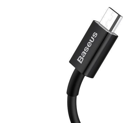 BASEUS Superior USB-A - micro USB 2A cable 2m - black – image 3
