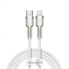 BASEUS Cafule Series Metal Data USB-C - iPhone Lightning 20W PD cable 1m - white