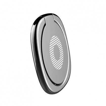 BASEUS Privity Ring magnetic finger phone holder with stand function - black – image 3