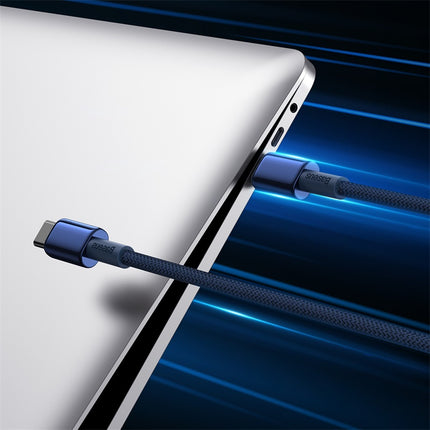 BASEUS Tungsten Gold USB-C - USB-C cable 100W 1m - navy blue – image 6