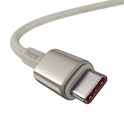 BASEUS Tungsten Gold USB-C - USB-C cable 100W 1m - gold – image 3