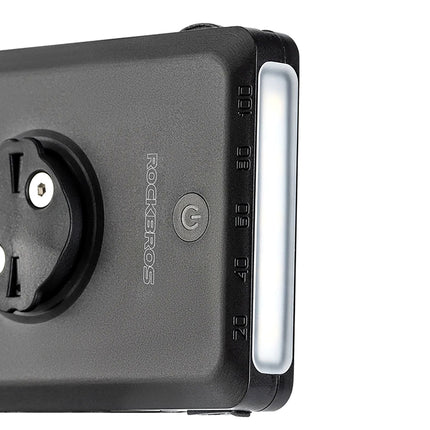ROCKBROS 2in1 150lm front bicycle light for the counter with a 5000mAh IPX6 power bank - black – image 2