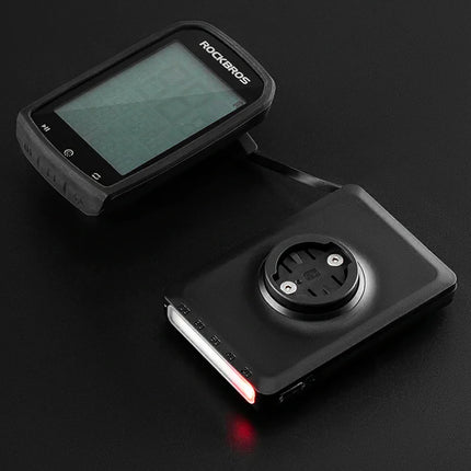 ROCKBROS 2in1 150lm front bicycle light for the counter with a 5000mAh IPX6 power bank - black – image 6