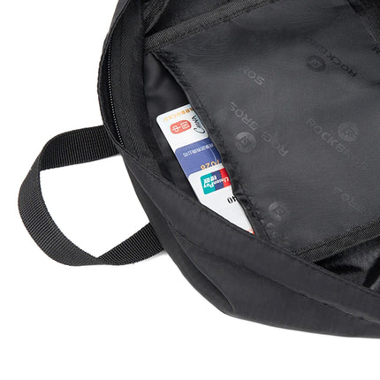 ROCKBROS Waterproof foldable sports backpack 46.5x38cm 18l - black – image 3