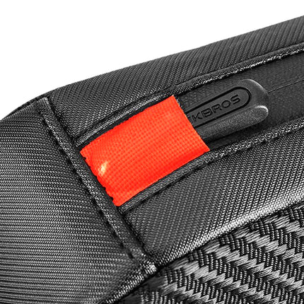 ROCKBROS Waterproof bicycle bag mounted on the frame with a braided fabric, 1l - black – image 7