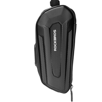 ROCKBROS Bicycle bag attached under the saddle with a quick-release hook 1.8l - black