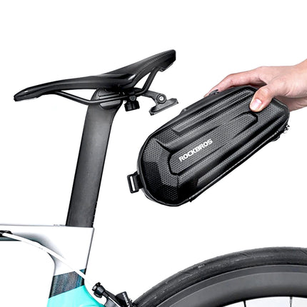 ROCKBROS Bicycle bag attached under the saddle with a quick-release hook 1.8l - black – image 5