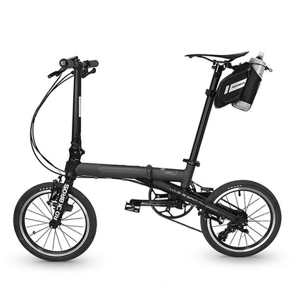 ROCKBROS Bicycle bag under the saddle with a pocket for a 1.5l water bottle - black – image 4
