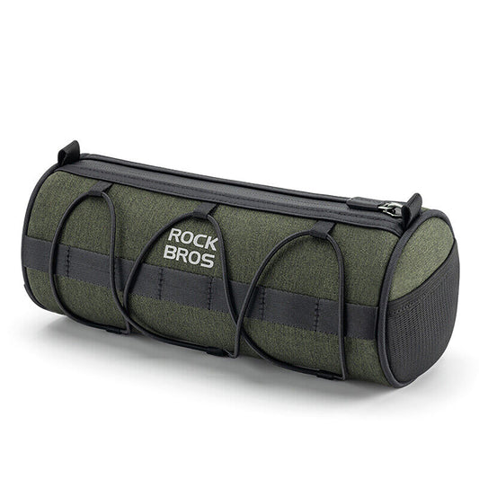 ROCKBROS Bicycle bag attached to the handlebar and saddle frame, 2l - green