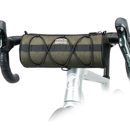 ROCKBROS Bicycle bag attached to the handlebar and saddle frame, 2l - green – image 2